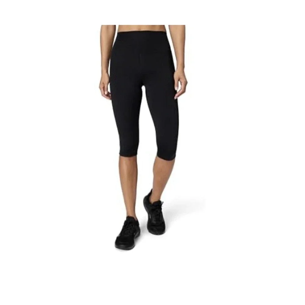 NWT Nike Women (M) One High-Waisted Capri Leggings Med Black